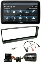 Blaupunkt USB DAB SD Lenkrad Bluetooth Autoradio für Alfa Romeo 156 00-01 schwar