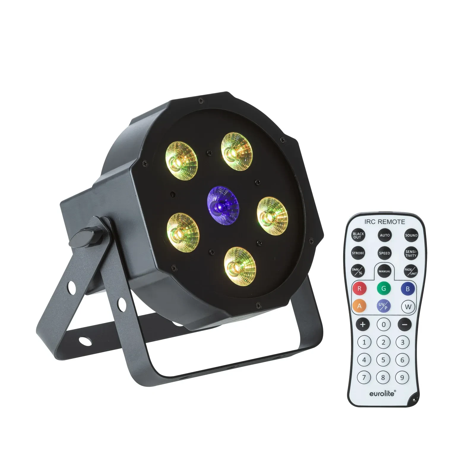 Eurolite LED SLS-603 TCL + UV Floor 6 x 3W RGB + UV - LED PAR Scheinwerfer