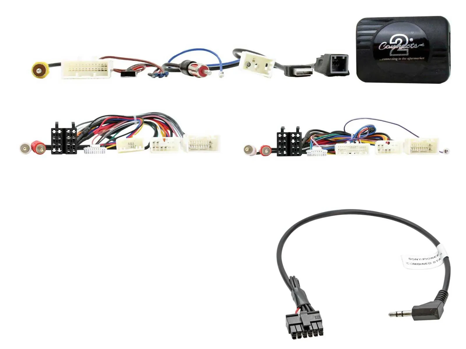 Connects2 Lenkradadapter für Toyota Verso RAV4 Prius Avensis Pioneer Blaupunkt a