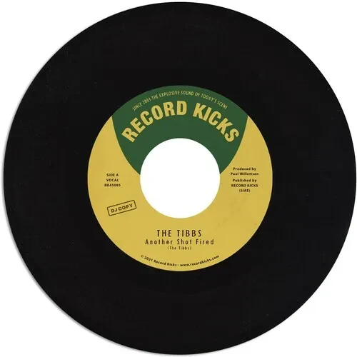 Виниловая пластинка Tibbs – Another Shot Fired b/w The Main Course, 7" (Релиз 2021)