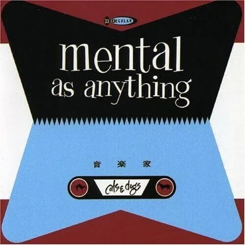 Виниловая пластинка Mental as Anything - Cats & Dogs - Red Colored Vinyl [New Vinyl LP] Colored Viny