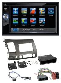 Blaupunkt SD Bluetooth 2DIN MP3 USB AUX Autoradio für Honda Civic Hybrid FD3 06-