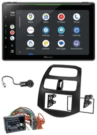 Pioneer 2DIN MP3 USB Bluetooth DAB Autoradio für Chevrolet Spark ab 2013