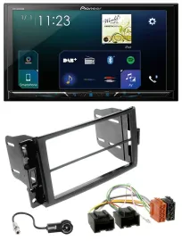 Pioneer MP3 Bluetooth USB 2DIN DAB Autoradio für Chevrolet Corvette 05-13 Upland