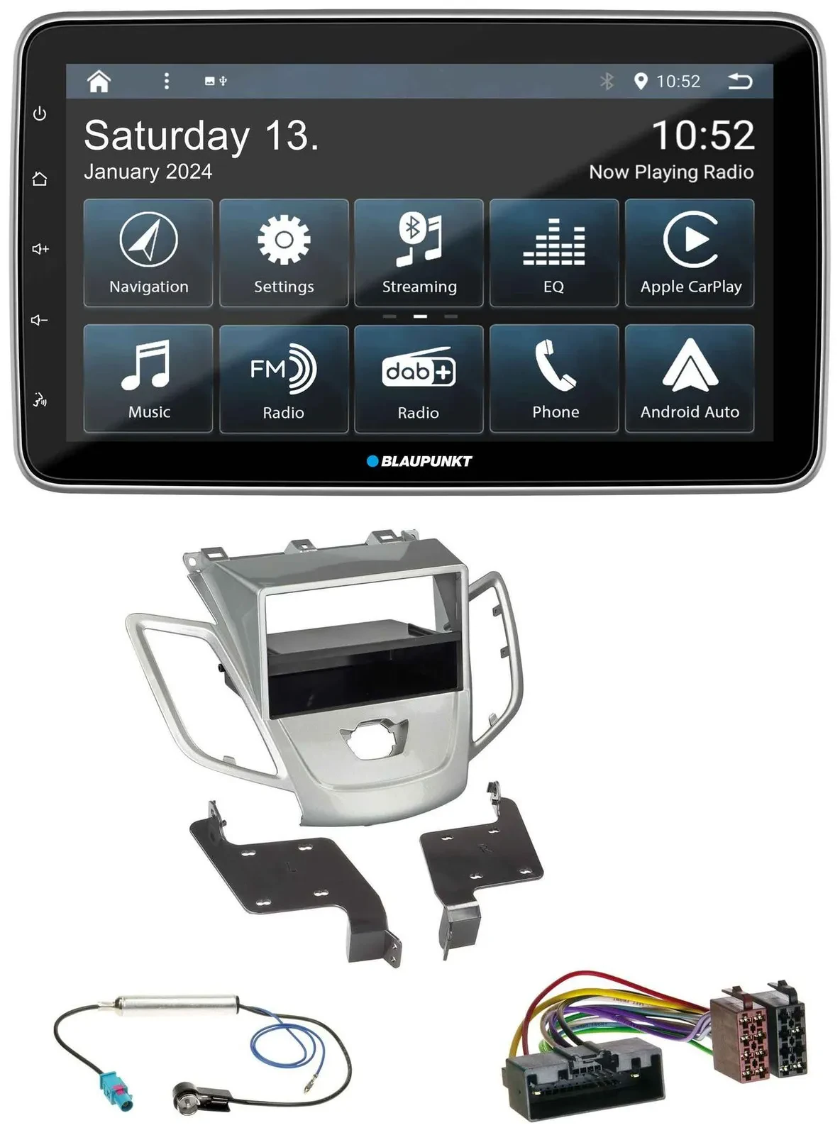 Blaupunkt USB DAB SD MP3 Bluetooth Autoradio für Ford Fiesta JA8 10-17 ohne Disp