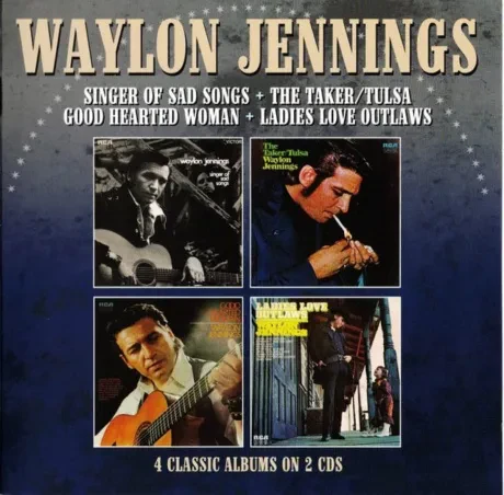 WAYLON JENNINGS - Singer Of Sad Songs + The Taker (2CD)