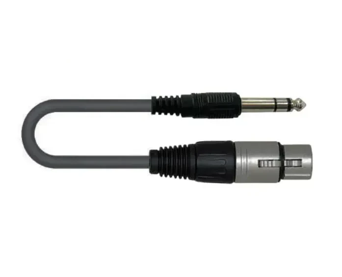 Коммутационный кабель Leem STBF-5 Black 1.5 м