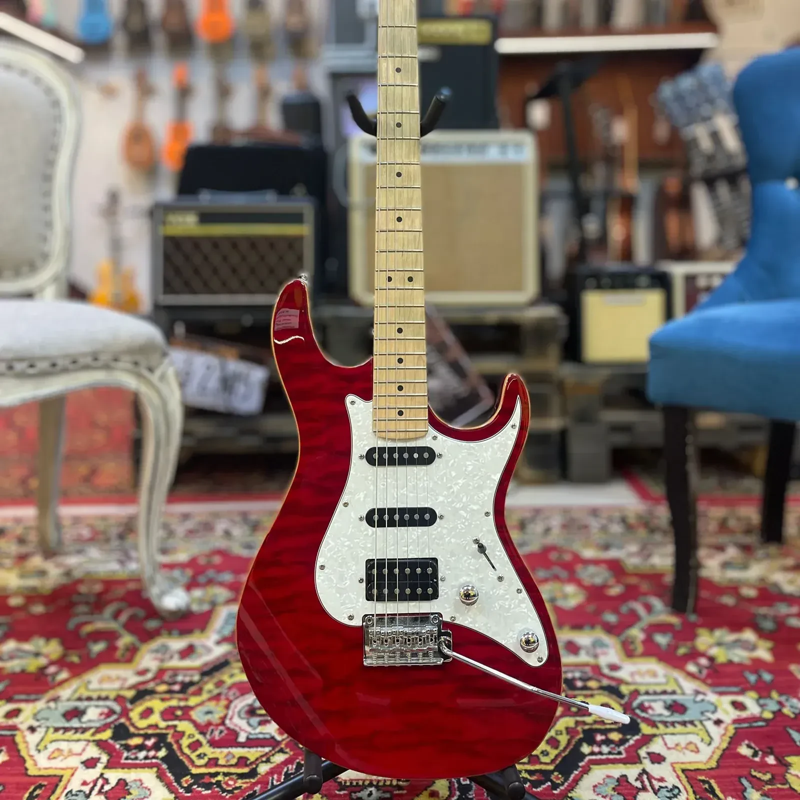 Электрогитара Cort G250DX HSS Trans red Indonesia 2021