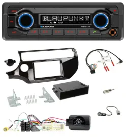 Blaupunkt MP3 Bluetooth USB Lenkrad Autoradio für Kia Rio UB Facelift 2017-2023