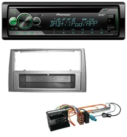 Автомагнитола для Peugeot 308 (2007–2009) Pioneer USB MP3 DAB AUX CD тёмно-серый