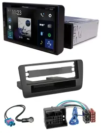 Pioneer DAB MP3 Bluetooth USB Autoradio für Audi A1 (ab 2012)