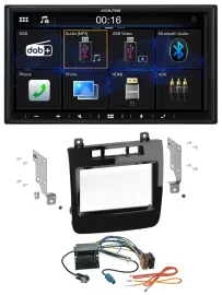 Alpine Bluetooth 2DIN MP3 DAB USB Autoradio für VW Touareg (2010-2014)