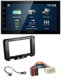 Kenwood 2DIN Bluetooth MP3 USB DAB Autoradio für Suzuki Jimmny GJ ab 2018