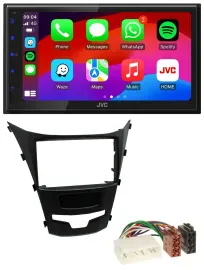 JVC Bluetooth 2DIN MP3 DAB USB Autoradio für SSangYong Korando ab 2013