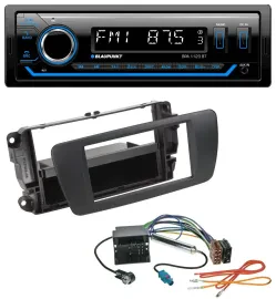 Blaupunkt MP3 Bluetooth USB AUX Autoradio für Seat Ibiza 6J ab 08 nitschwarz AN1