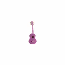 Stagg US-Violet Sopran-Ukulele mit schwarzer Nylontasche