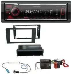 Kenwood MP3 Bluetooth USB DAB Autoradio für Audi A3 8P 06-12 Symphony Aktivsyste