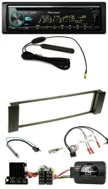 Автомагнитола Pioneer CD/MP3, DAB, USB, поддержка кнопок на руле для Audi A3/A6 (2000–2004)