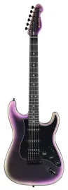 Электрогитара Mooer MSC18 Pro Dark Aurora HSS, форма Stratocaster, цвет хамелеон, с чехлом