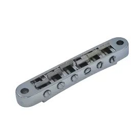 Advanced Plating Nashville Tune-O-Matic TOM Bridge for Gibson, CHROME, AP-1218C