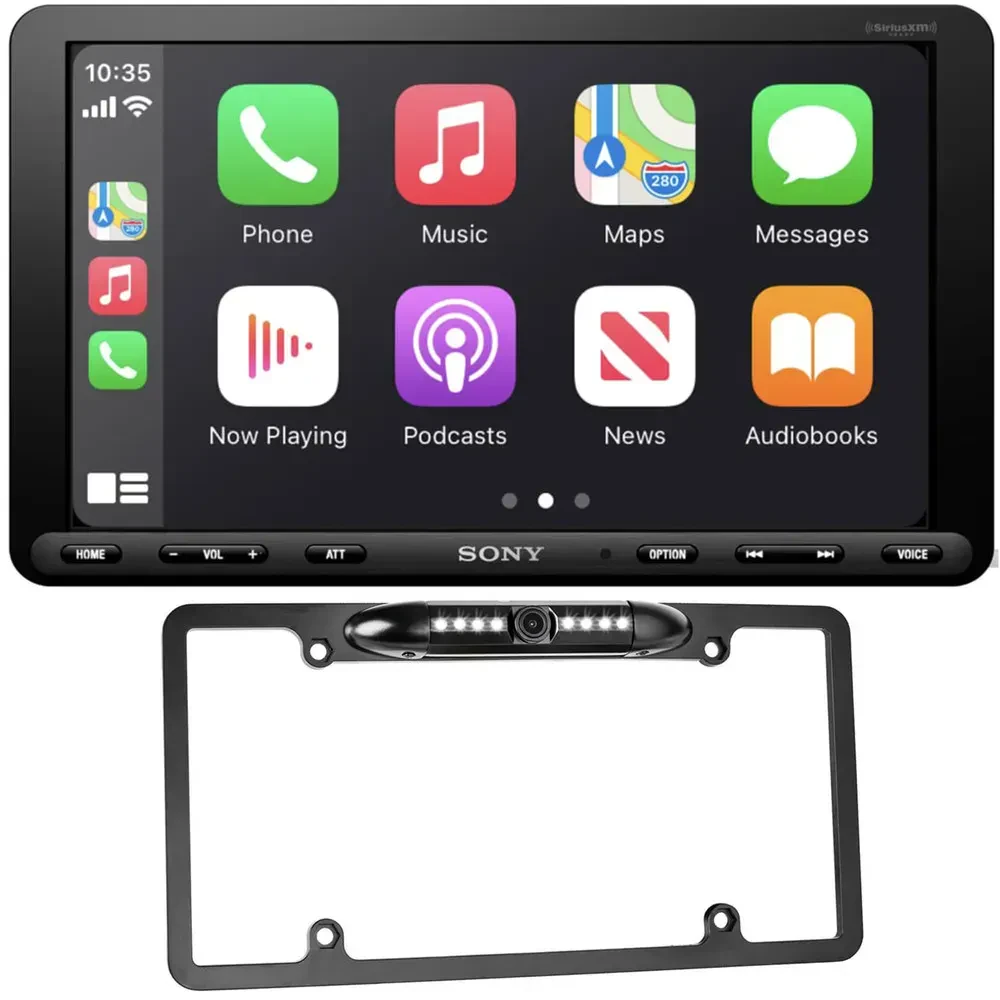 Автомагнитола Sony XAV-AX8100 8.95" сенсорный экран (набор, с камерой)