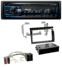 Alpine USB Bluetooth DAB MP3 Autoradio für Fiat Ducato Citroen Jumper 06-11 pian