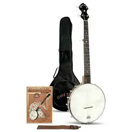 Банджо Gold Tone A-Scale Cripple Creek Left-Handed Banjo Clawhammer Pack Vintage Brown