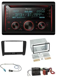Автомагнитола Pioneer 2-DIN DAB, MP3, Bluetooth, USB, CD для Audi TT (2006–2014)