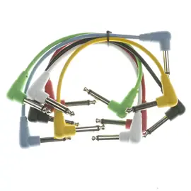 Патч-кабель инструментальный Music Store Basic Standard Patch Cable 0.15 м (6 штук)