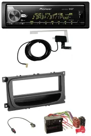 Автомагнитола Pioneer Bluetooth DAB USB MP3 для Ford C‑Max/Focus/Galaxy (с 2007)