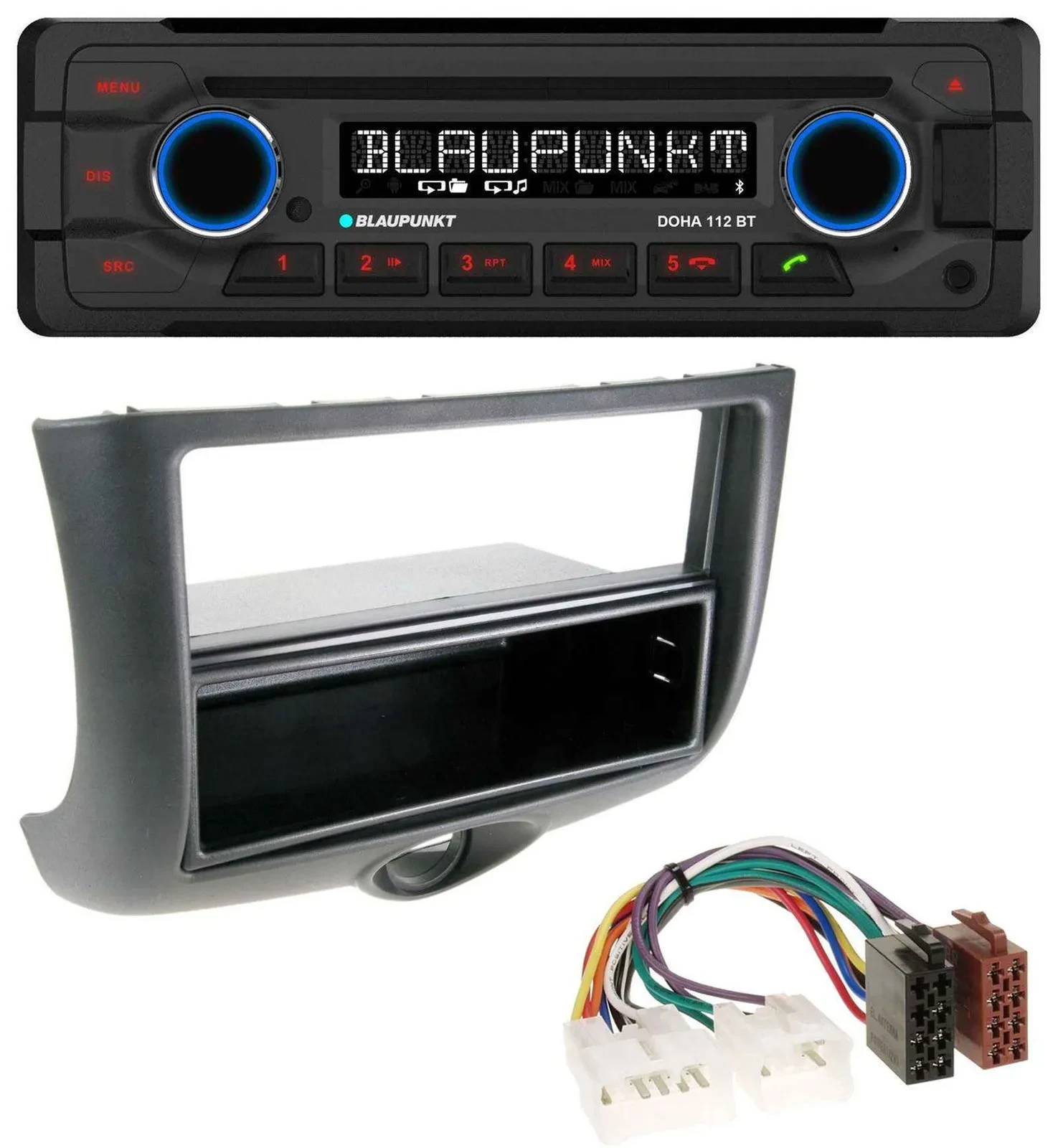 Blaupunkt AUX MP3 CD Bluetooth USB Autoradio für Toyota Yaris (1999-2003)