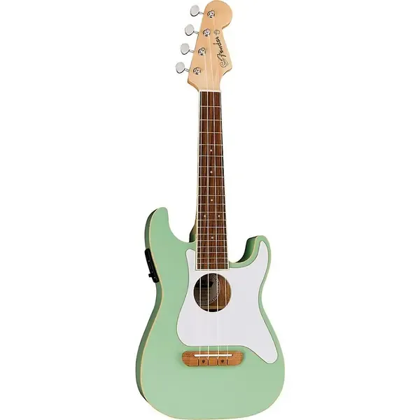 Укулеле Fender Fullerton Stratocaster Acoustic-Electric Ukulele Surf Green