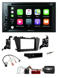 Pioneer Lenkrad USB DVD Bluetooth DAB 2DIN Autoradio für Mazda 5 2010-2015
