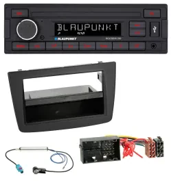 Blaupunkt MP3 AUX USB 1DIN Autoradio für Alfa Romeo Mito 955 ab 14 schwarz
