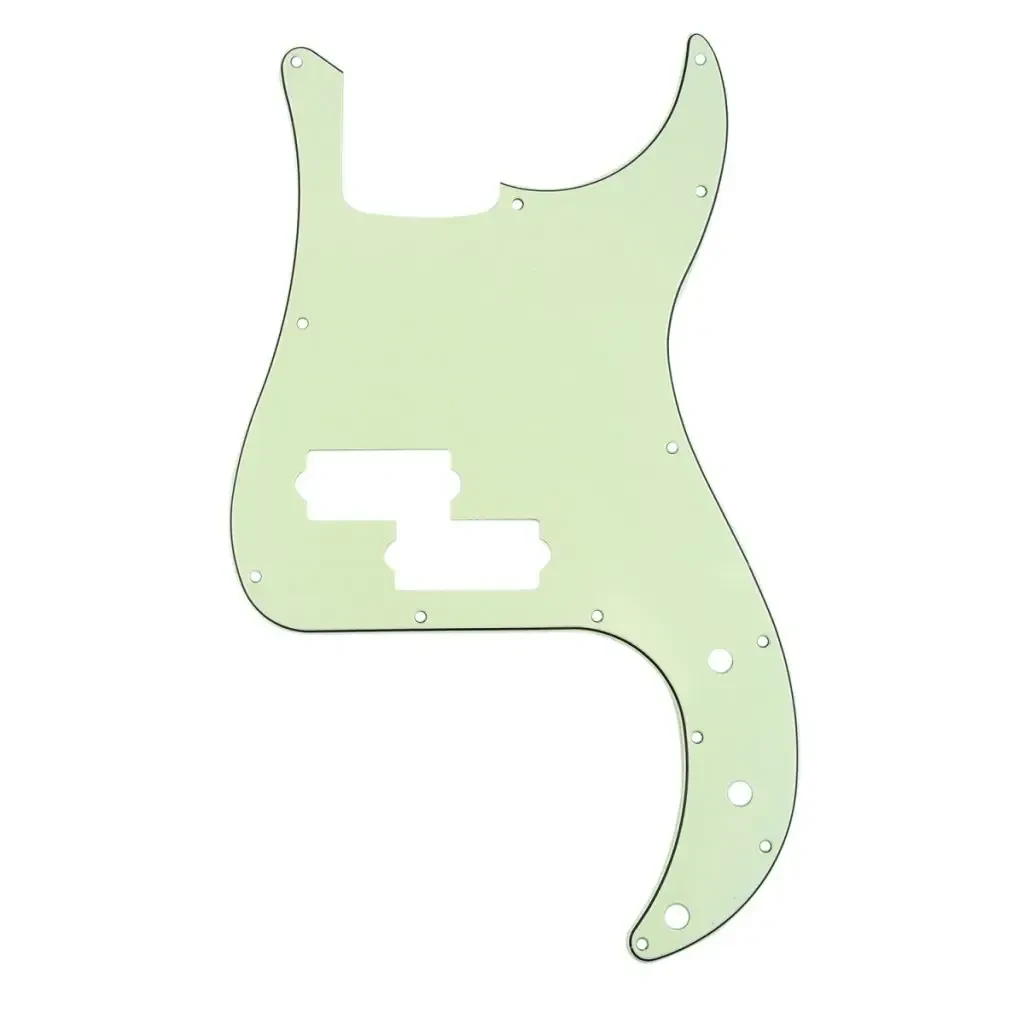 Пикгард Musiclily MX1155MT Precision Bass, 3 слоя, мятно-зеленый