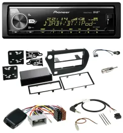 Pioneer Bluetooth USB DAB Lenkrad Autoradio für Honda Insight ZE2 2009-2013