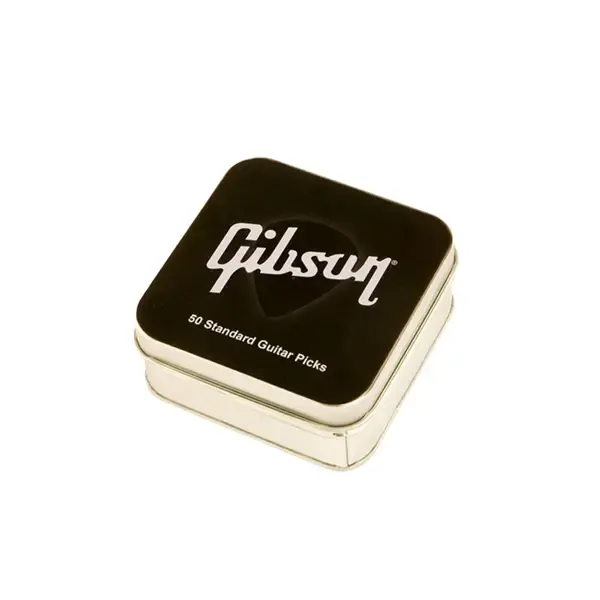 Медиаторы Gibson Plektrum Standard Medium Pick Tin 50 Standard Picks