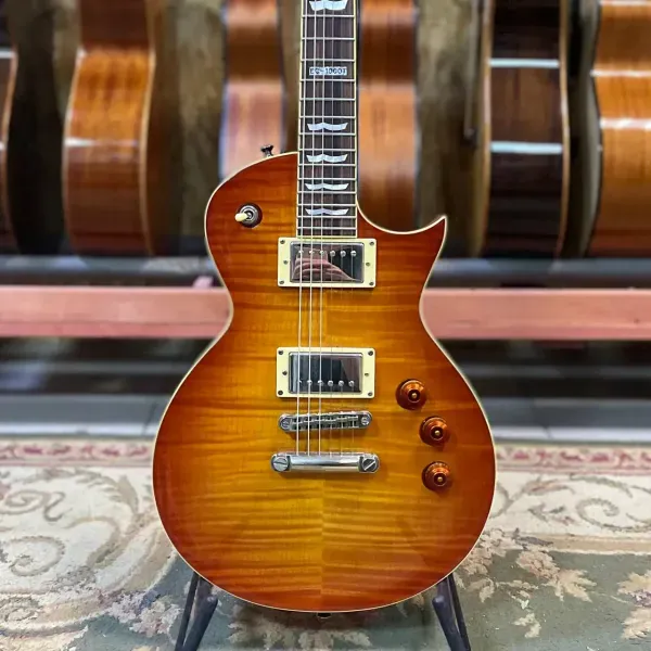 Электрогитара ESP LTD EC-1000T FM Satin Honey Burst H-H Corea 2015's