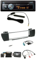 Pioneer CD USB Bluetooth DAB Lenkrad Autoradio für BMW X3 E83 2004-2010 mittig