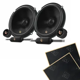 Infinity Primus 603CF 120W 6.5" Component Speakers w/ Sound Damping
