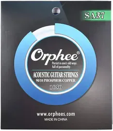 Струны для акустической гитары Orphee SA-37 90/10 Phosphor Copper 10-50