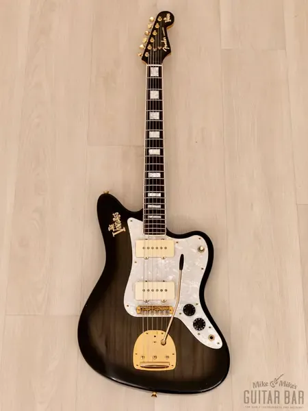 Электрогитара Fender Jazzmaster Ventures Signature JM-165VR Midnight Black Japan 1997 w/Case