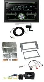 Pioneer CD USB Lenkrad Bluetooth 2DIN DAB Autoradio für Toyota Auris 2007-2011 a