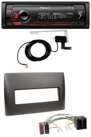 Автомагнитола Pioneer DAB, USB, MP3, Bluetooth для Fiat Stilo (192, 2001–2008)