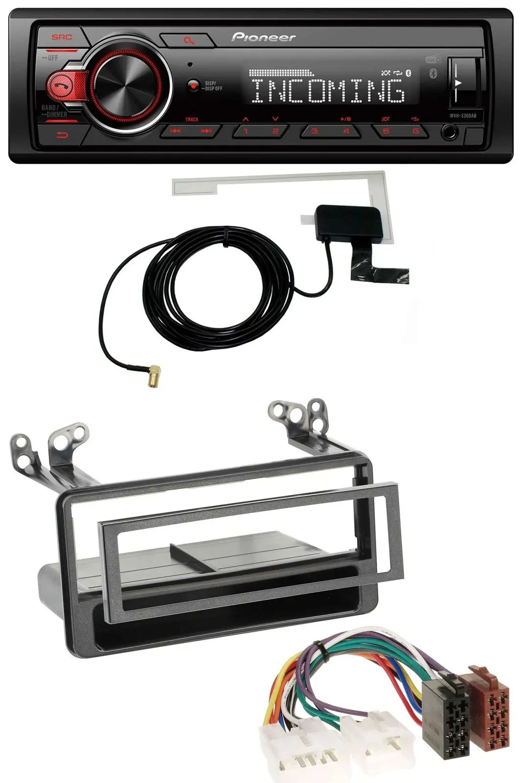 Pioneer MP3 AUX CD DAB USB Autoradio für Toyota Avensis, Verso, Celica