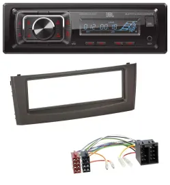 Автомагнитола для Fiat Grande Punto JBL Bluetooth, USB, SD, AUX, черная