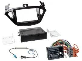 Einbauset DIN Autoradio für Opel Adam ab 13 Corsa E ab 15 Ablage