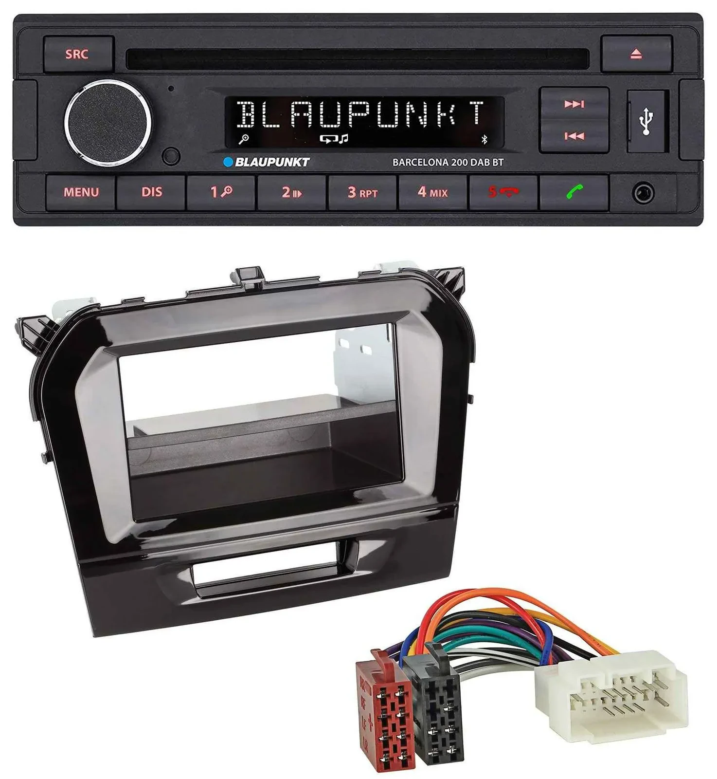 Blaupunkt USB DAB CD Bluetooth MP3 Autoradio für Suzuki Vitara (ab 2015)