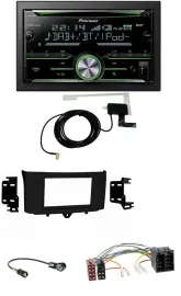 Автомагнитола Pioneer 2DIN CD USB MP3 Bluetooth DAB для Smart ForTwo (2010–2015) ISO