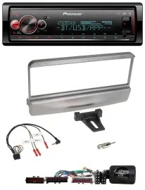 Pioneer Bluetooth USB Lenkrad DAB Autoradio für Ford Mondeo 2000-2002 silber